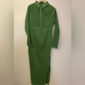 Maternity Shirt Dress with slit